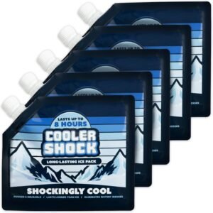 cooler shock reusable ice packs